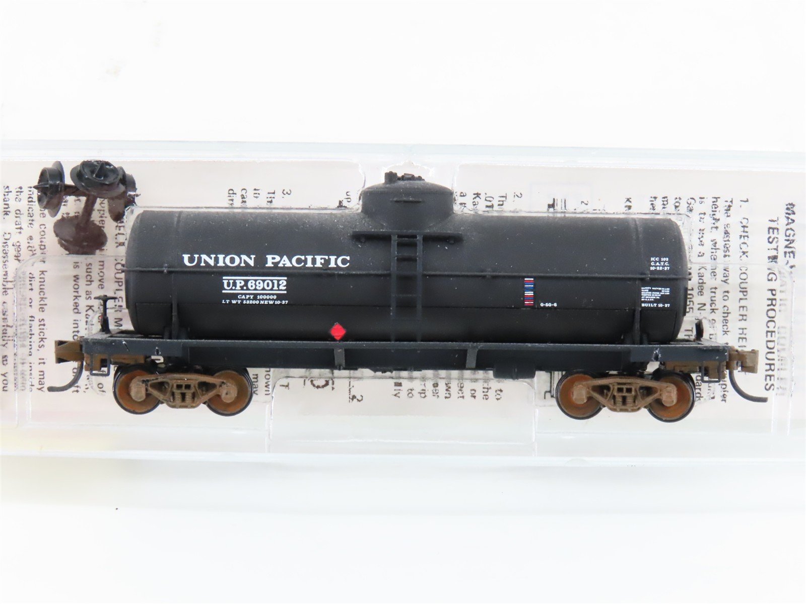 N Micro-Trains MTL 65180 UP Union Pacific Single Dome Tankcar #69019 Custom