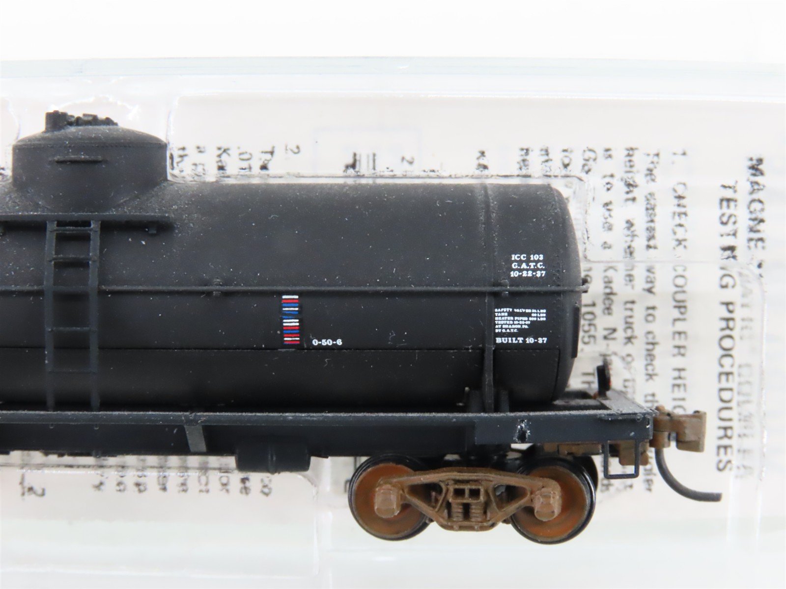 N Micro-Trains MTL 65180 UP Union Pacific Single Dome Tankcar #69019 Custom