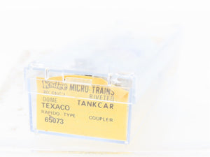 N Scale Micro-Trains/Kadee 65073 TCX Texaco Single Dome Tankcar #8279 Custom