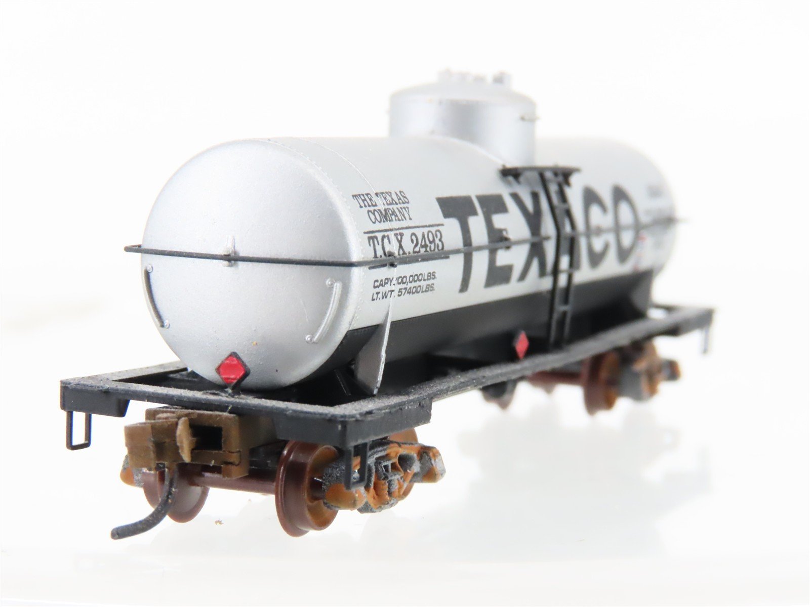 N Scale Micro-Trains/Kadee 65073 TCX Texaco Single Dome Tankcar #8279 Custom