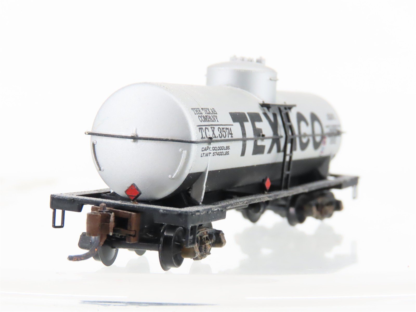 N Scale Micro-Trains/Kadee 65073 TCX Texaco Single Dome Tankcar #8279 Custom