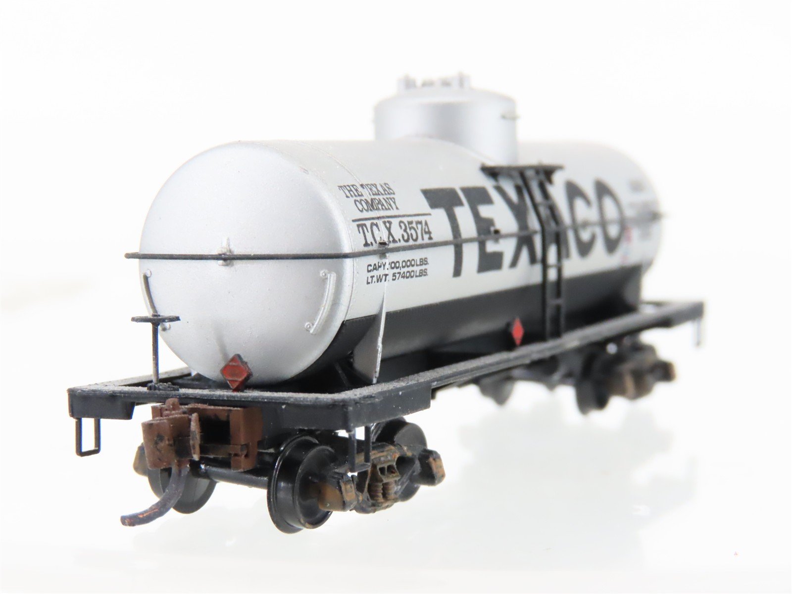 N Scale Micro-Trains/Kadee 65073 TCX Texaco Single Dome Tankcar #8279 Custom