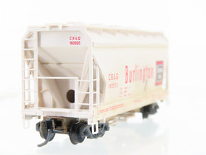 N Scale Micro-Trains MTL 92070 CBQ Burlington 2-Bay Covered Hopper #183295