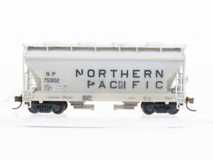 N Scale Micro-Trains MTL NP Northern Pacific 2-Bay Covered Hopper #75902 CUSTOM