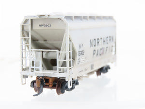 N Scale Micro-Trains MTL NP Northern Pacific 2-Bay Covered Hopper #75902 CUSTOM