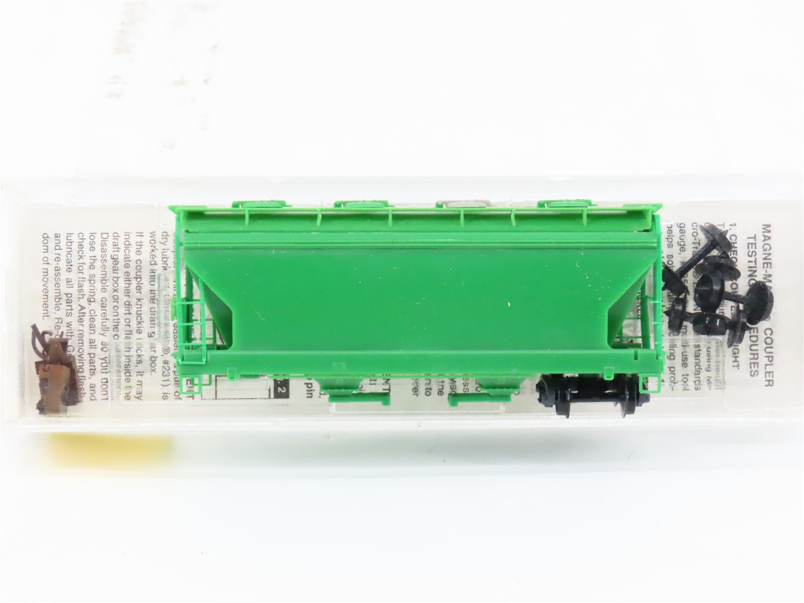 N Scale Micro-Trains MTL 92040 MKT Painted 2-Bay Covered Hopper CUSTOM