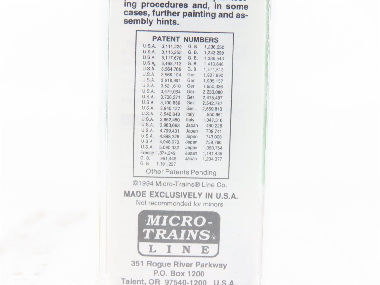 N Scale Micro-Trains MTL 92040 MKT Painted 2-Bay Covered Hopper CUSTOM