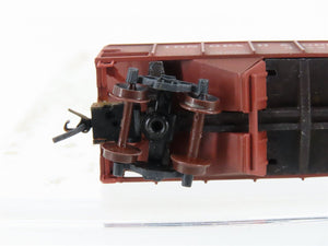 N Scale Micro-Trains MTL 56100 Tonopah & Gold 2-Bay Hopper #325 Weathered