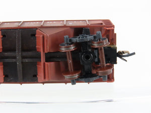 N Scale Micro-Trains MTL 56100 Tonopah & Gold 2-Bay Hopper #325 Weathered