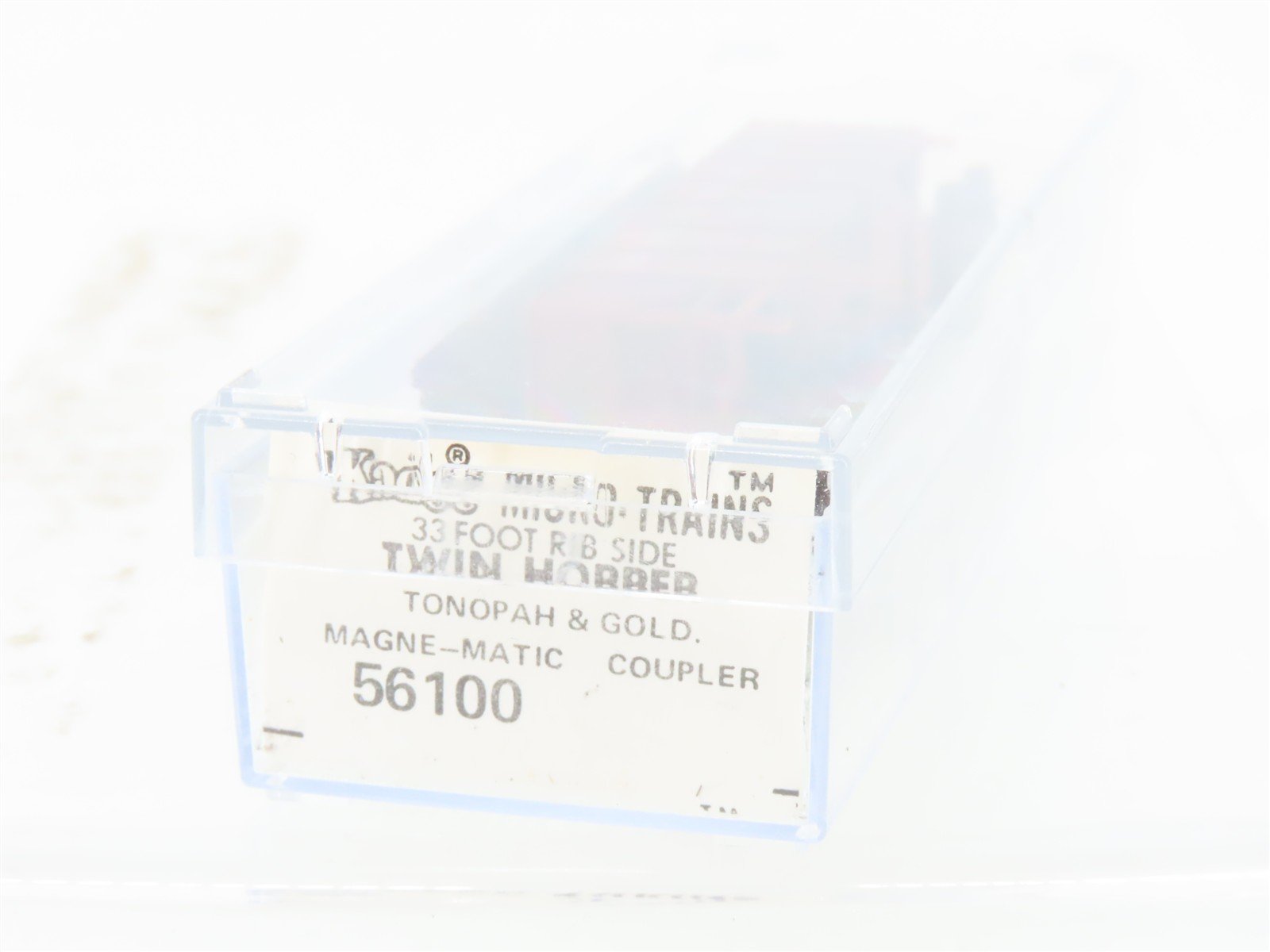 N Scale Micro-Trains MTL 56100 Tonopah & Gold 2-Bay Hopper #325 Weathered