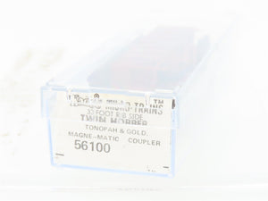 N Scale Micro-Trains MTL 56100 Tonopah & Gold 2-Bay Hopper #325 Weathered
