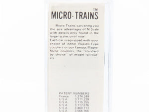 N Scale Micro-Trains/Kadee 55060 GN Great Northern 2-Bay Hopper #73237 Weathered