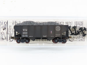 N Micro-Trains/Kadee 56092 WM Western Maryland 2-Bay Hopper #10800 Weathered