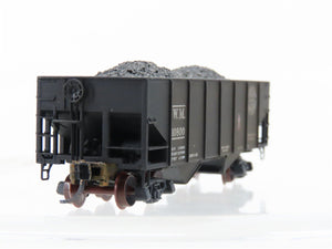 N Micro-Trains/Kadee 56092 WM Western Maryland 2-Bay Hopper #10800 Weathered