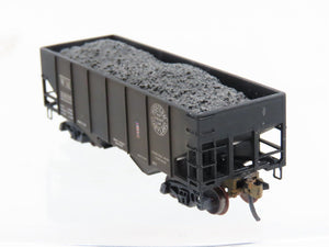 N Micro-Trains/Kadee 56092 WM Western Maryland 2-Bay Hopper #10800 Weathered