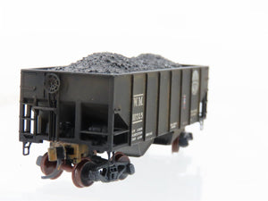 N Micro-Trains/Kadee 56092 WM Western Maryland 2-Bay Hopper #10725 Weathered