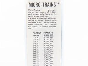 N Micro-Trains/Kadee 56092 WM Western Maryland 2-Bay Hopper #10725 Weathered