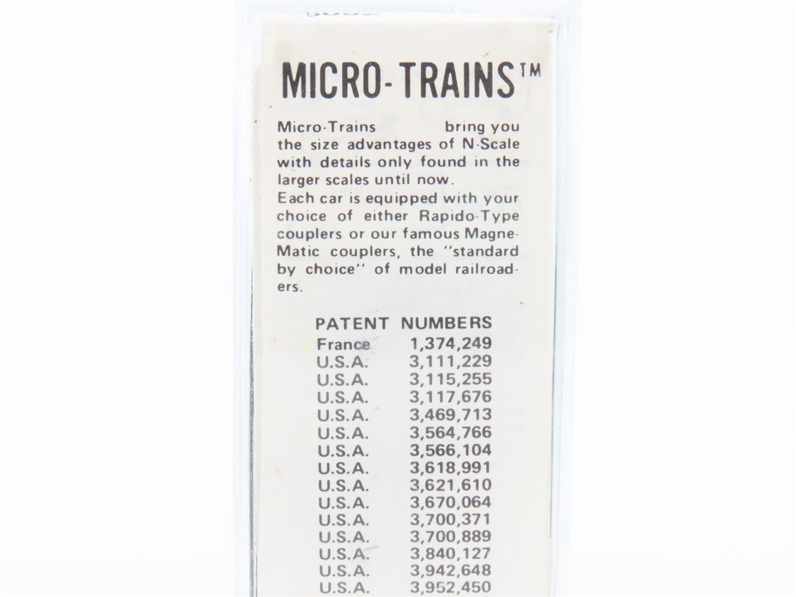 N Micro-Trains/Kadee 56092 WM Western Maryland 2-Bay Hopper #10259 Weathered