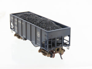 N Micro-Trains/Kadee 56120 DAFX US Air Force 2-Bay Hopper #55132 Weathered