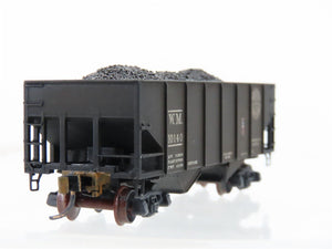 N Micro-Trains/Kadee 56092 WM Western Maryland 2-Bay Hopper #10140 Weathered