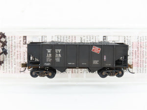 N Micro-Trains MTL MUT Milwaukee Union Terminal 2-Bay Hopper #1934 Weathered