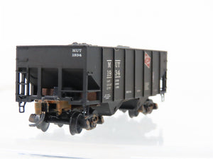 N Micro-Trains MTL MUT Milwaukee Union Terminal 2-Bay Hopper #1934 Weathered