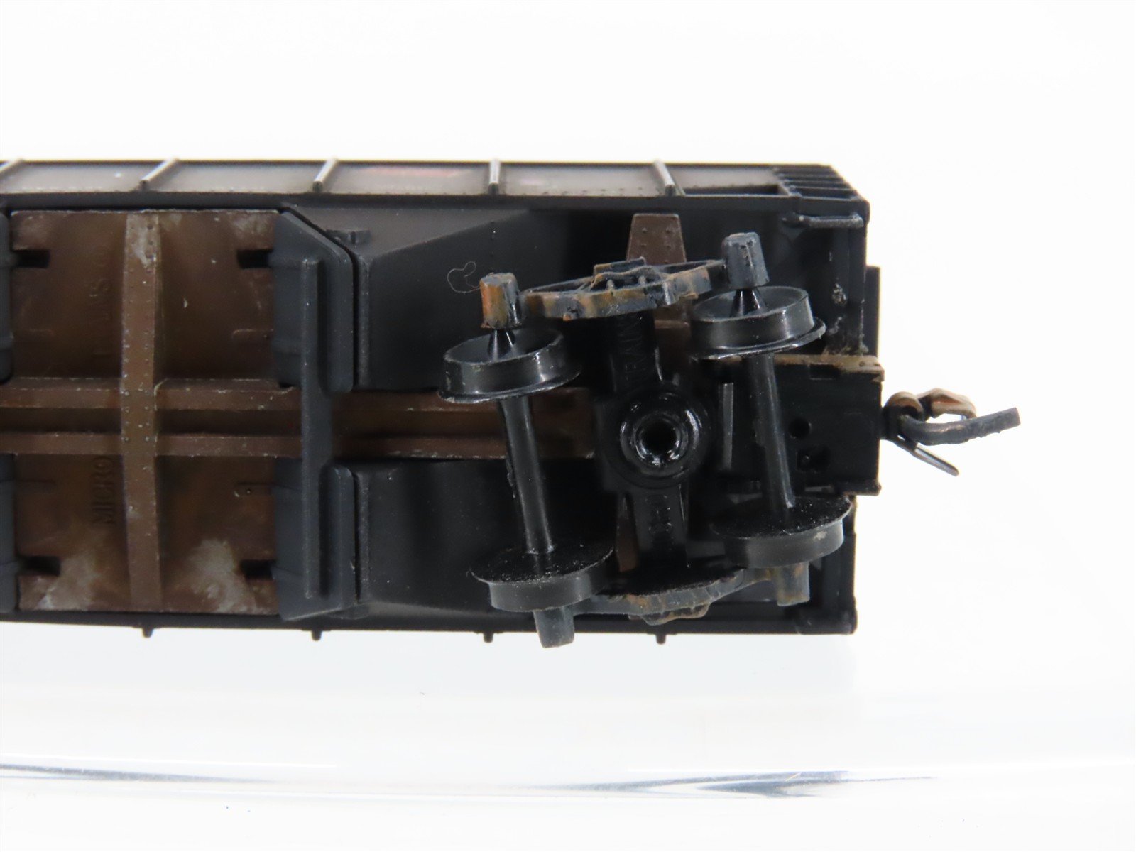 N Micro-Trains MTL MUT Milwaukee Union Terminal 2-Bay Hopper #1934 Weathered