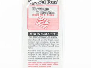 N Micro-Trains MTL MUT Milwaukee Union Terminal 2-Bay Hopper #1934 Weathered