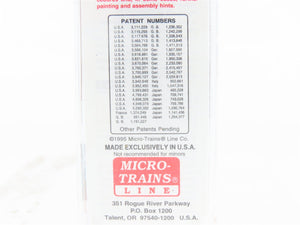N Micro-Trains MTL MUT Milwaukee Union Terminal 2-Bay Hopper #1934 Weathered