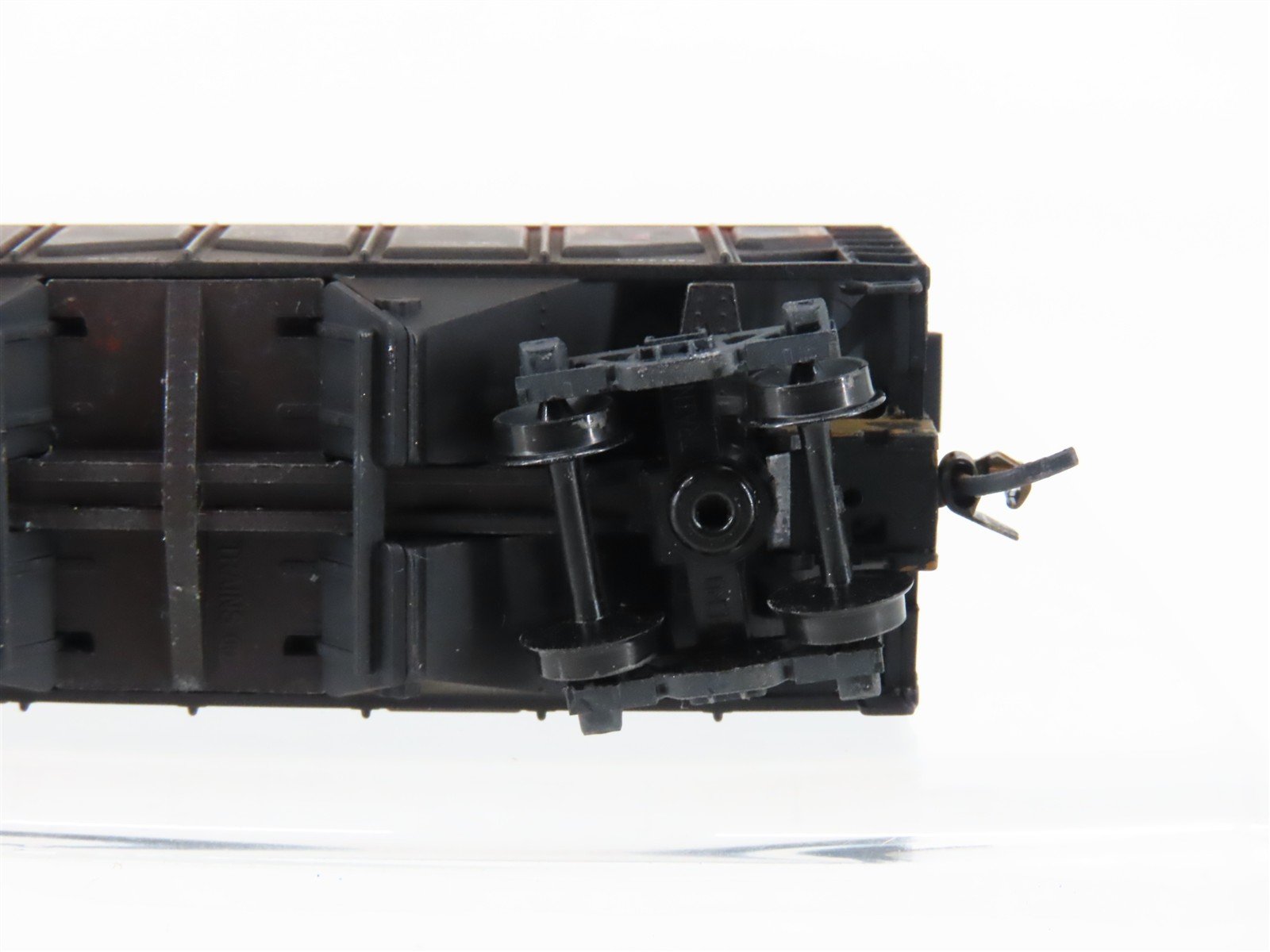 N Scale Micro-Trains MTL 08500050 SLSF Frisco 2-Bay Hopper #87422 Weathered