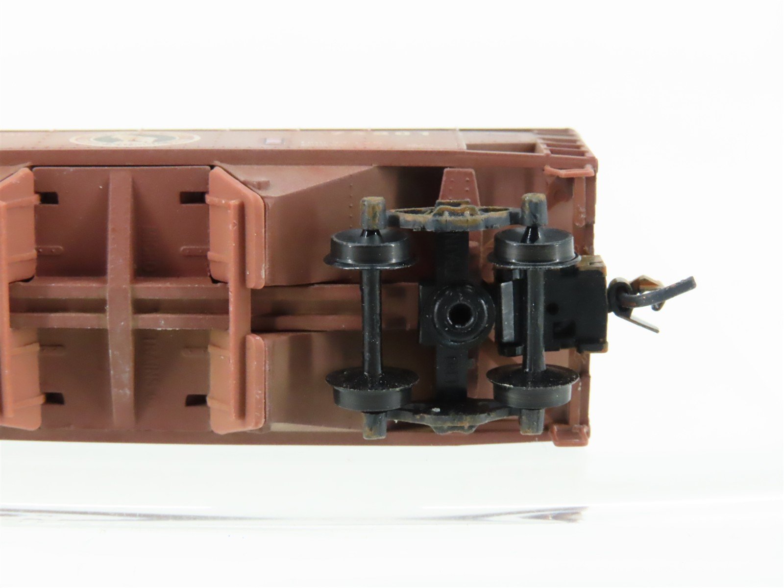 N Micro-Trains MTL 05500420 GN Great Northern 2-Bay Hopper #75801 Weathered