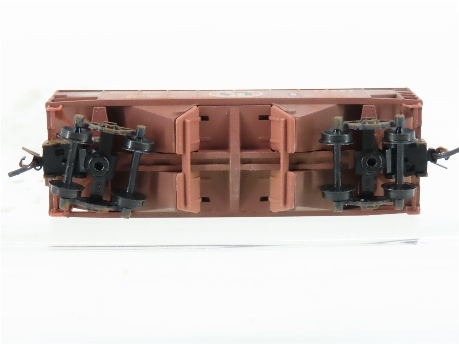N Micro-Trains MTL 05500420 GN Great Northern 2-Bay Hopper #75801 Weathered