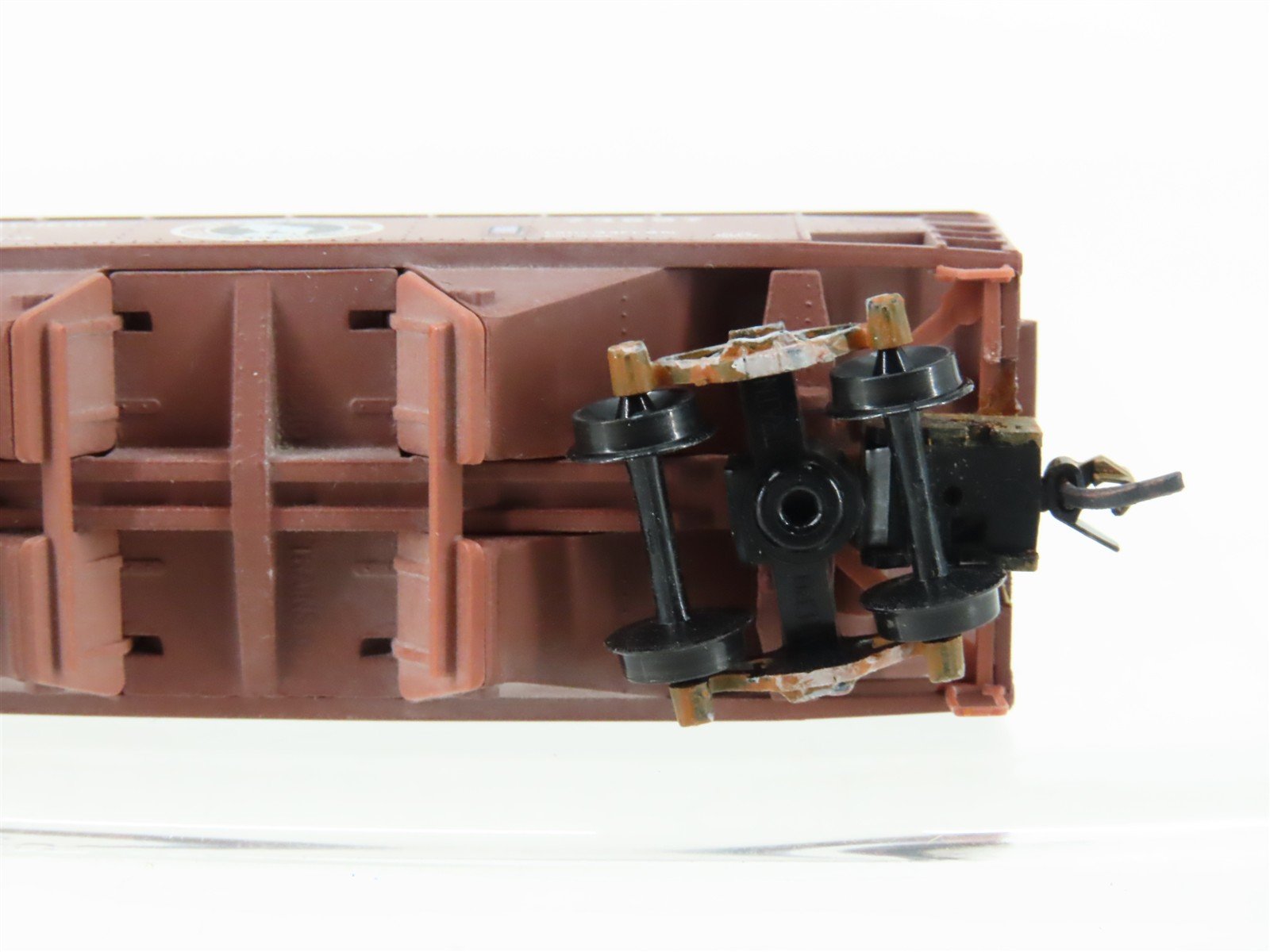 N Micro-Trains MTL 05500420 GN Great Northern 2-Bay Hopper #73657 Weathered