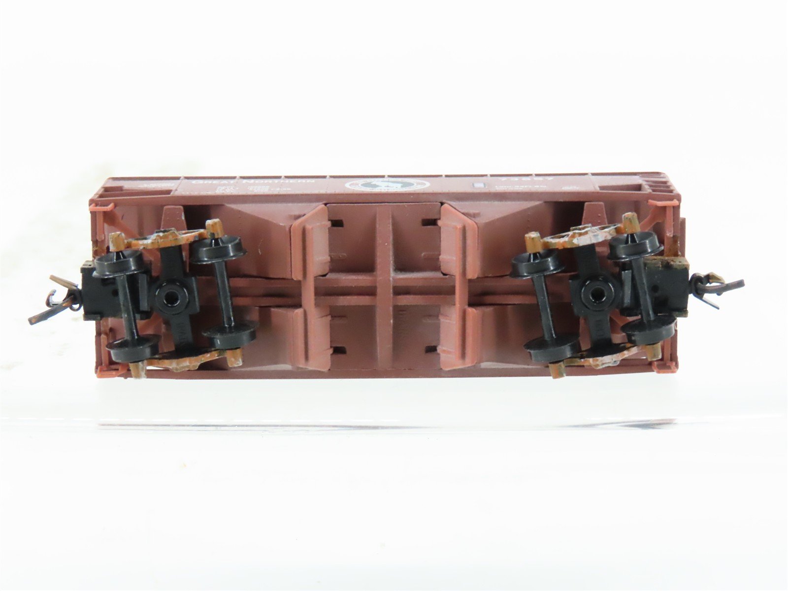 N Micro-Trains MTL 05500420 GN Great Northern 2-Bay Hopper #73657 Weathered