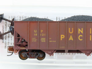 N Micro-Trains 10800100 MTL UP Union Pacific 3-Bay Hopper #18121 Weathered