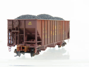N Micro-Trains 10800100 MTL UP Union Pacific 3-Bay Hopper #18121 Weathered