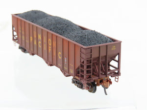 N Micro-Trains 10800100 MTL UP Union Pacific 3-Bay Hopper #18121 Weathered