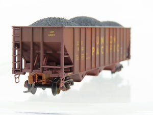 N Micro-Trains 10800100 MTL UP Union Pacific 3-Bay Hopper #18121 Weathered
