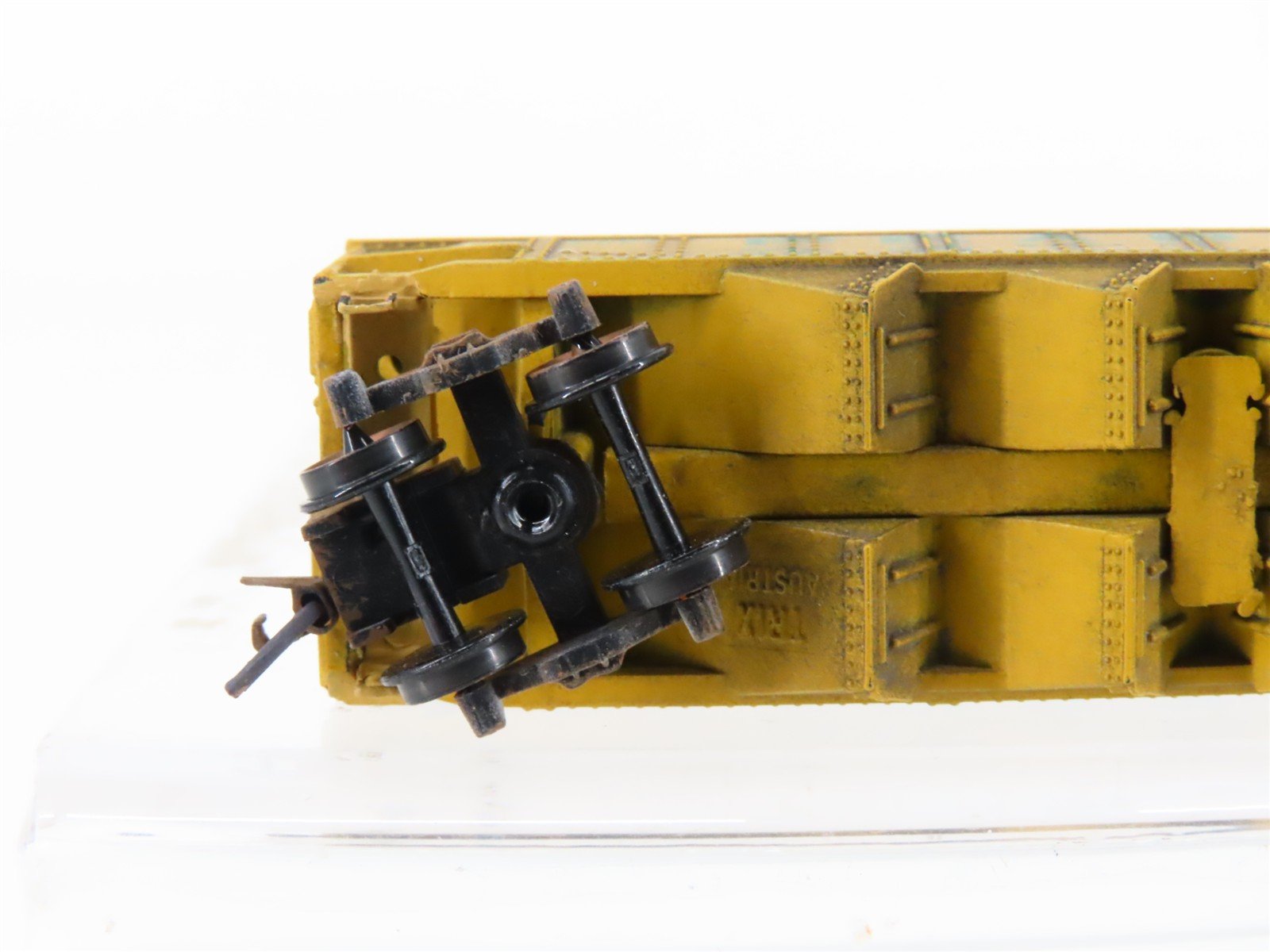 N Scale Atlas Trainman PSL Peabody 3-Bay Open Hopper #6671 Weathered