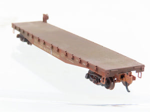 N Scale Micro-Trains 04554030 SP Southern Pacific Flatcar #142545 Weathered