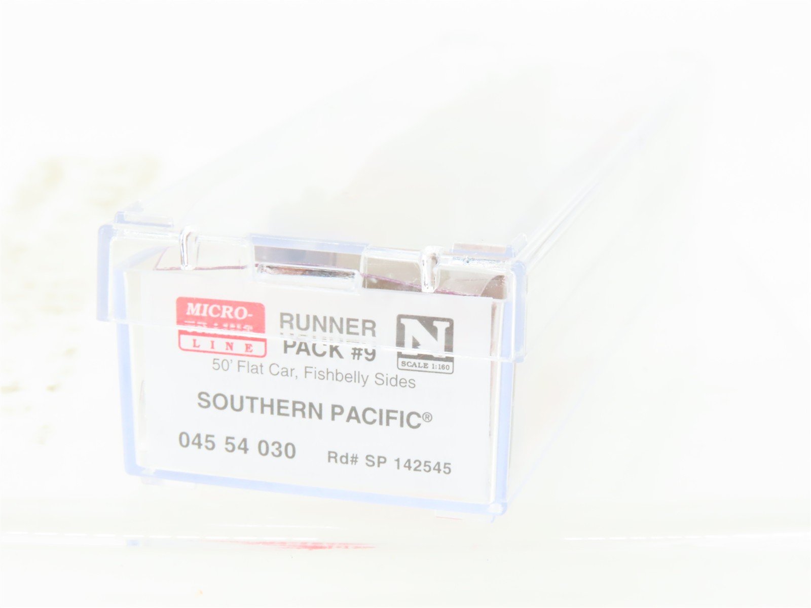 N Scale Micro-Trains 04554030 SP Southern Pacific Flatcar #142545 Weathered