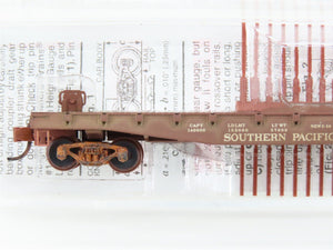 N Scale Micro-Trains 45030 SP Southern Pacific 50' Flatcar #142549 Weathered