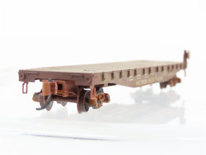 N Scale Micro-Trains 45030 SP Southern Pacific 50' Flatcar #142549 Weathered