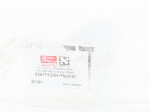 N Scale Micro-Trains 45030 SP Southern Pacific 50' Flatcar #142549 Weathered