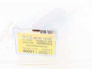 N Micro-Trains/Kadee 46091 SP Southern Pacific Gondola #160149 wLoad Weathered