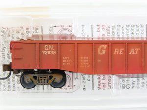N Scale Micro-Trains 105540 GN Great Northern Gondola #72839 wLoad Weathered