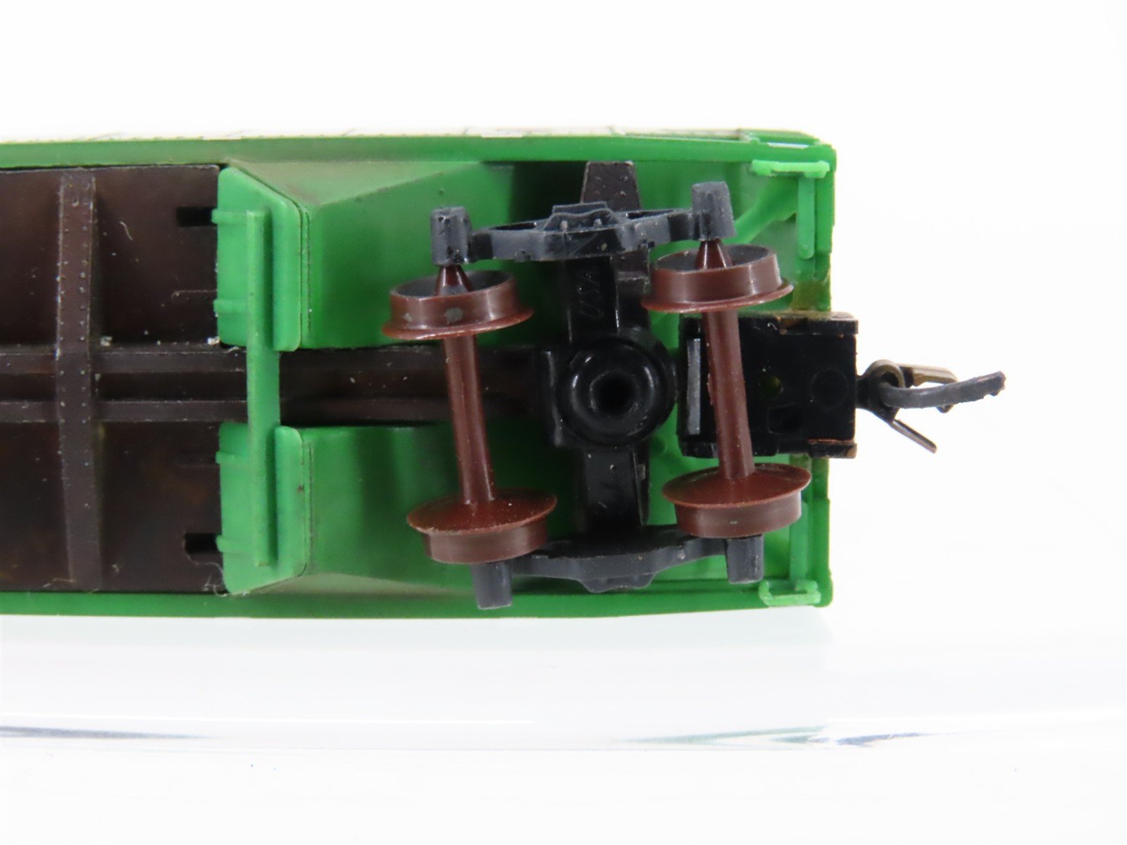 N Scale Micro-Trains BN Burlington Northern 2-Bay Hopper #602341 Weathered