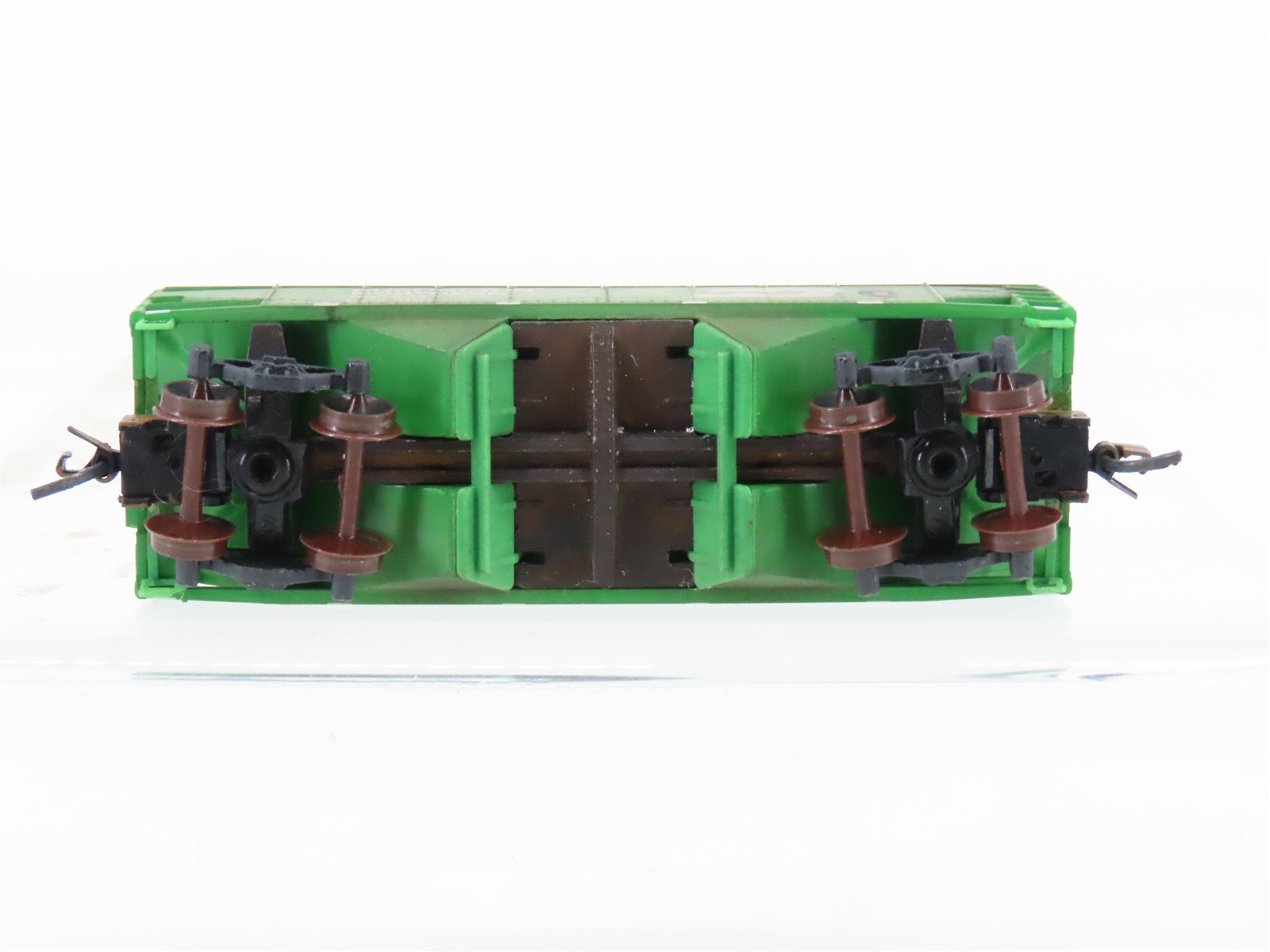 N Scale Micro-Trains BN Burlington Northern 2-Bay Hopper #602341 Weathered