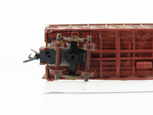N Scale Micro-Trains 62030 ATSF Santa Fe 50' Gondola #176677 Weathered