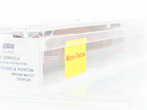 N Scale Micro-Trains 46077 DT&I Railway 50' Gondola #9148 w/Load Weathered